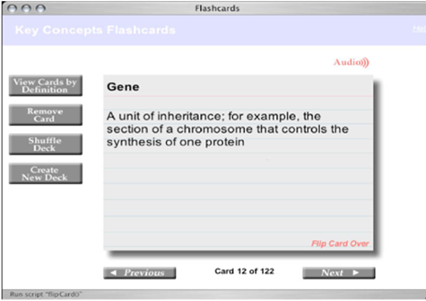 Online Flashcard Tool