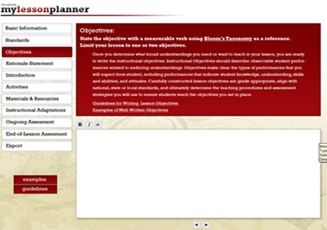 MyLessonPlanner